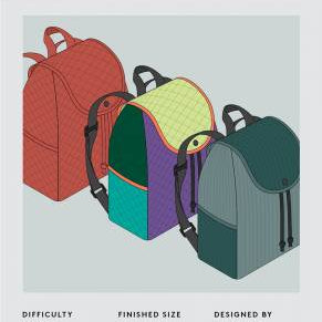 Pembina Backpack Quilted Bag Pattern - Happy Little Quilt Shop