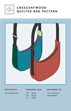 Crescentwood Quilted Bag - Happy Little Quilt Shop