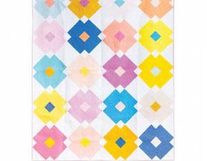Flower Tile Quilt Pattern - Happy Little Quilt Shop