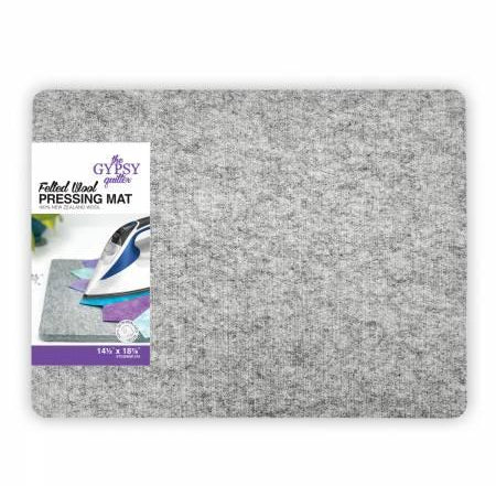 Wool Pressing Mat 14-1/3in Wide x 18-7/8in Long x 1/2in Thick - Happy Little Quilt Shop