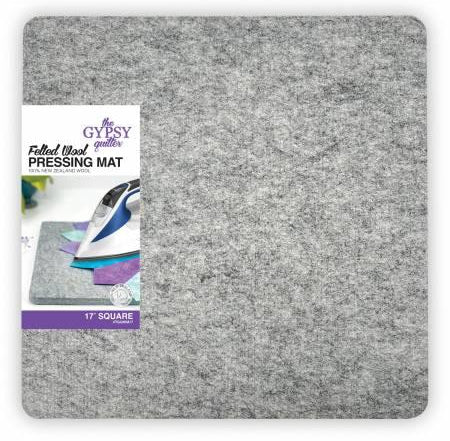 Wool Pressing Mat 17in x 17in x 1/2in Thick - Happy Little Quilt Shop