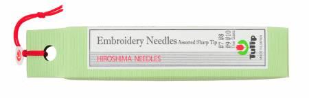 Embroidery Needles Assorted Sharp Tip Thin Sizes - Happy Little Quilt Shop