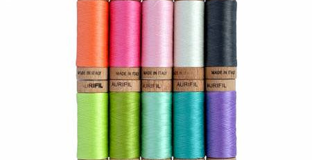 80wt + Neon by Tula Pink thread - Happy Little Quilt Shop