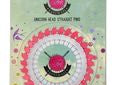 Tula Pink Unicorn Head Straight Pins 30 ct. - Happy Little Quilt Shop