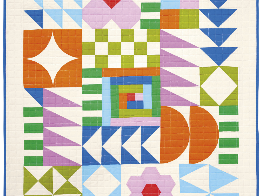 The Quilting Book: Building Blocks Sampler Kit (Rainbow) - Happy Little Quilt Shop