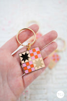 Then Came June Key Chain - Happy Little Quilt Shop