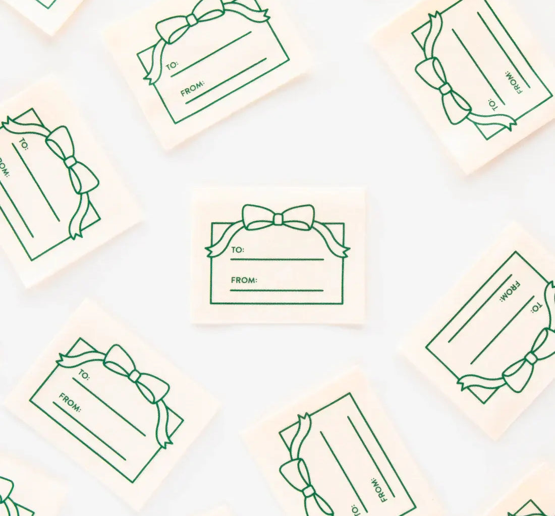 To: From: Gift Organic Labels - Happy Little Quilt Shop