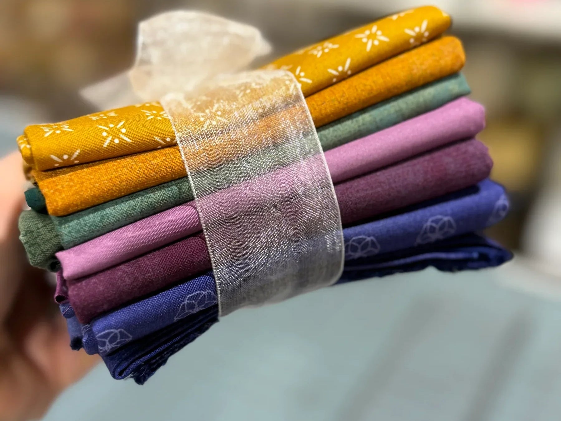 Trending Colors Fat Quarter Bundle: Bejeweled - Happy Little Quilt Shop