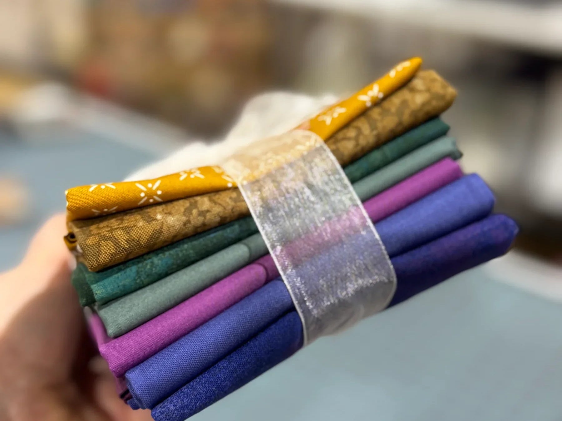 Trending Colors Fat Quarter Bundle: Bejeweled - Happy Little Quilt Shop