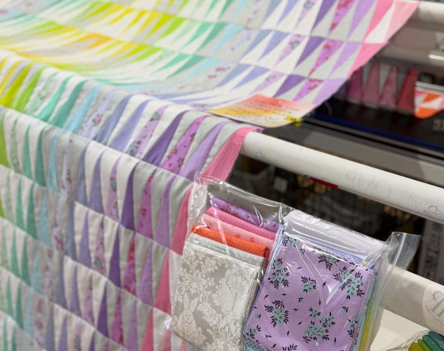 Tripping Out Quilt Kit - Featuring True Colors 2025 from Tula Pink - Happy Little Quilt Shop