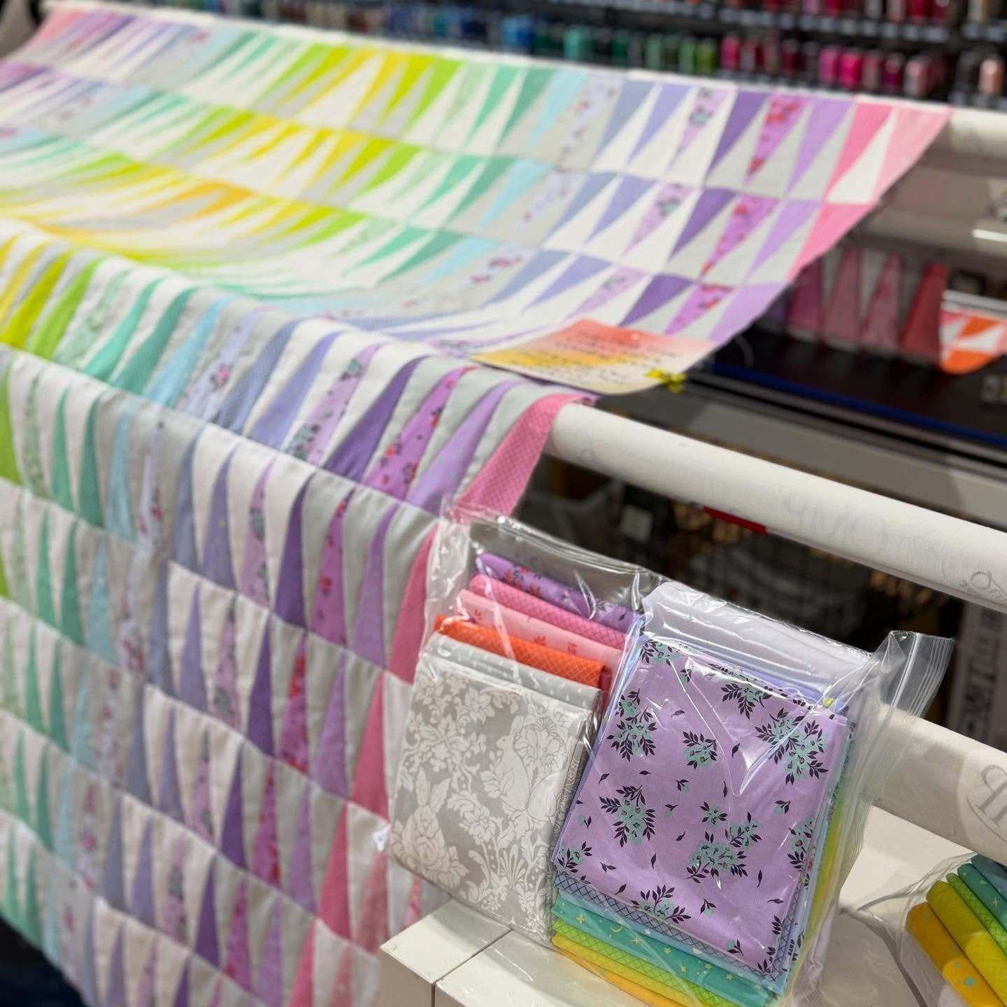 Tripping Out Quilt Kit - Featuring True Colors 2025 from Tula Pink - Happy Little Quilt Shop