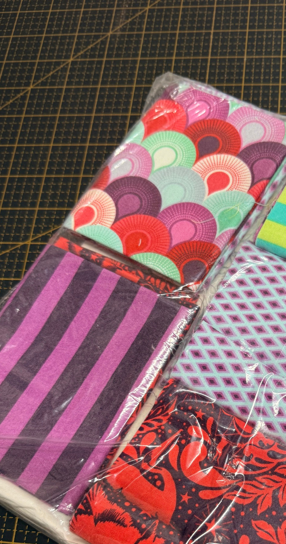 Tula Pink Elizabeth Misdirection Quilt and Pillow Kit - Happy Little Quilt Shop