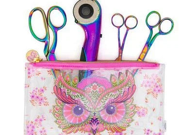 Tula Pink Hootie Pencil Pouch - Happy Little Quilt Shop