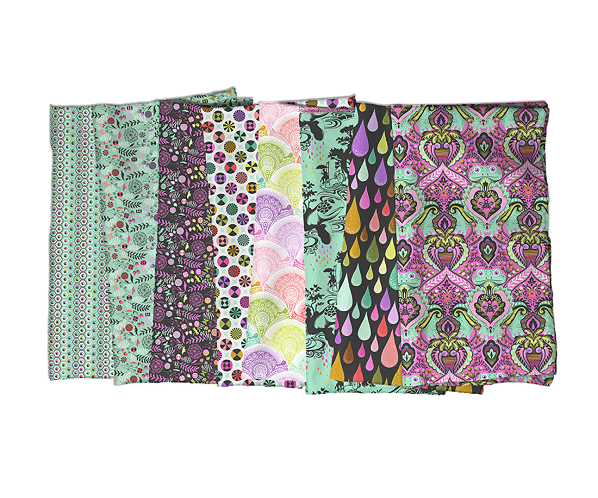 Tula Pink Prince Charming Deja Vu Preorder 1/2 Yard Bundle - Happy Little Quilt Shop