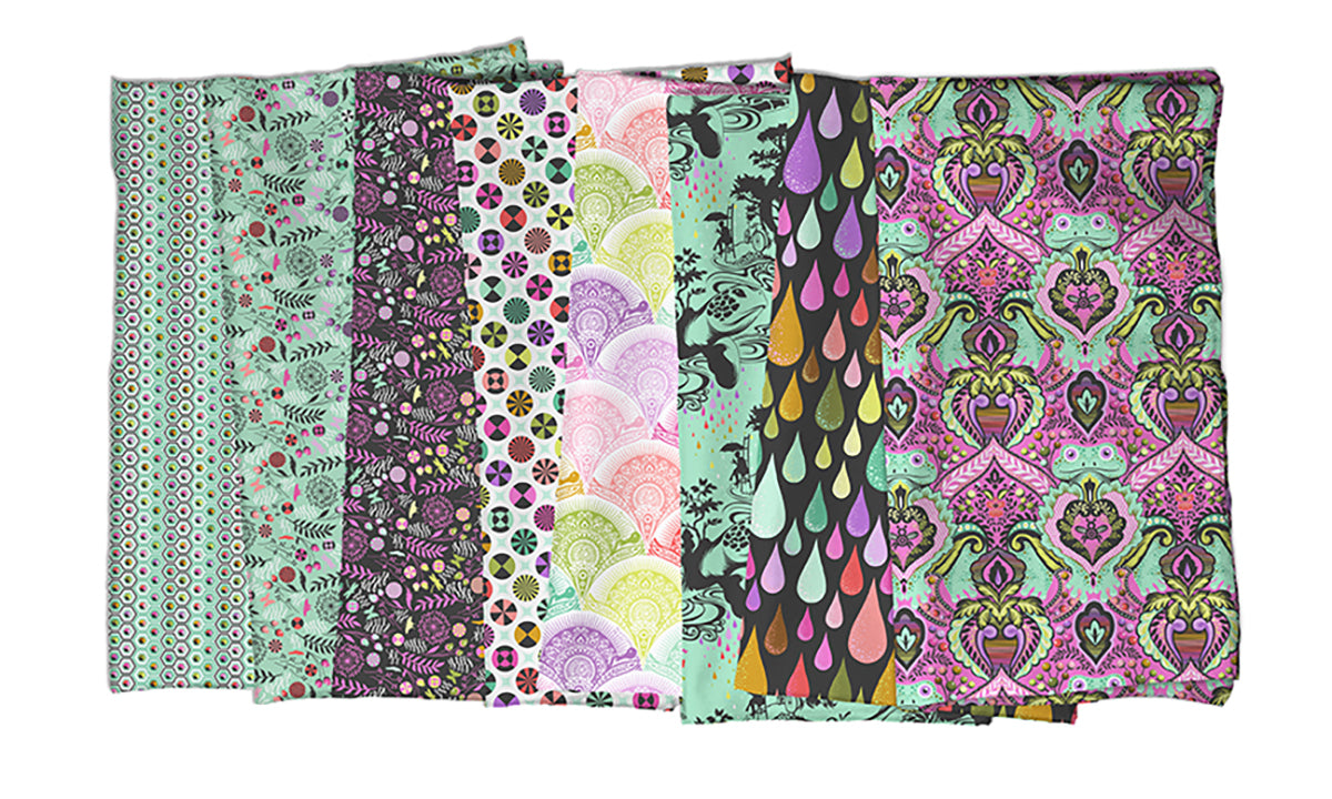 Tula Pink Prince Charming Deja Vu Preorder 1/2 Yard Bundle - Happy Little Quilt Shop