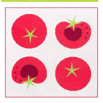 The Tomatoes Quilt Pattern - Happy Little Quilt Shop