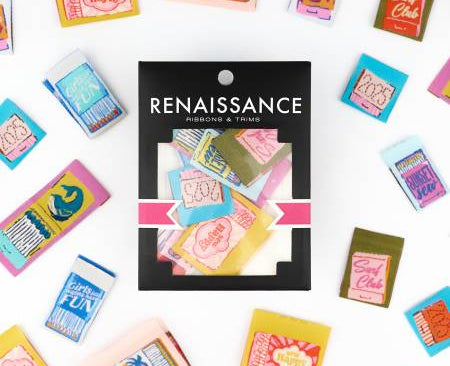 Matchbook Makerie - Woven Label Pack - Happy Little Quilt Shop