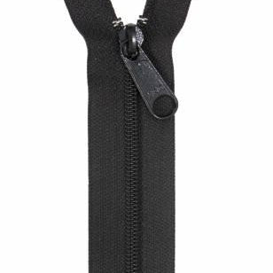 Handbag Zipper 24in Black - Happy Little Quilt Shop