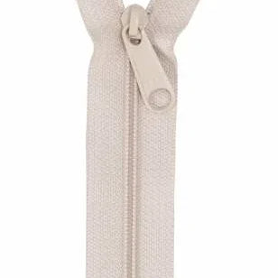 Handbag Zipper 24in Natural - Happy Little Quilt Shop