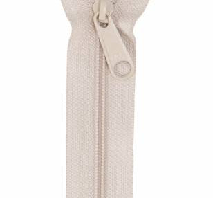 Handbag Zipper 24in Natural - Happy Little Quilt Shop