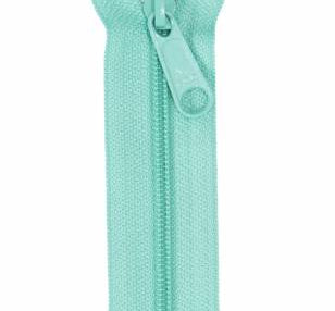Handbag Zipper 24in Turquoise - Happy Little Quilt Shop