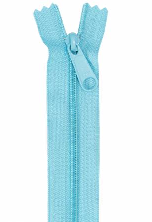 Handbag Zipper 24in Parrot Blue - Happy Little Quilt Shop