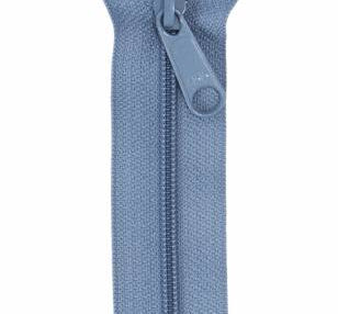 Handbag Zipper 24in Country Blue - Happy Little Quilt Shop