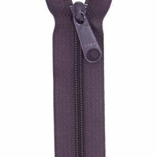 Handbag Zipper 24in Eggplant - Happy Little Quilt Shop