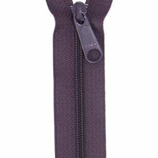 Handbag Zipper 24in Eggplant - Happy Little Quilt Shop