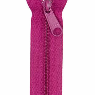 Handbag Zipper 24in Wild Plum - Happy Little Quilt Shop