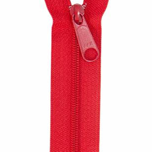Handbag Zipper 24in Atom Red - Happy Little Quilt Shop