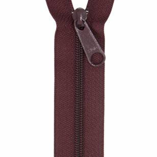 Handbag Zipper 24in Cranberry - Happy Little Quilt Shop