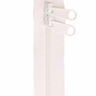 Handbag Zipper 30in White - Happy Little Quilt Shop