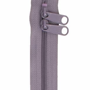 Handbag Zipper 30in Gunmetal Gray - Happy Little Quilt Shop