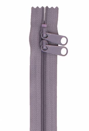 Handbag Zipper 30in Gunmetal Gray - Happy Little Quilt Shop