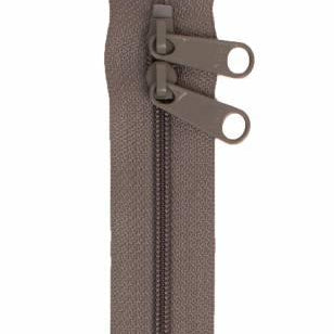 Handbag Zipper 30in Taupe - Happy Little Quilt Shop