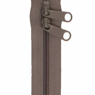 Handbag Zipper 30in Taupe - Happy Little Quilt Shop