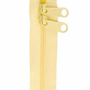 Handbag Zipper 30in Butter Cream - Happy Little Quilt Shop