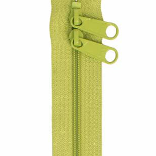 Handbag Zipper 30in Apple Green - Happy Little Quilt Shop
