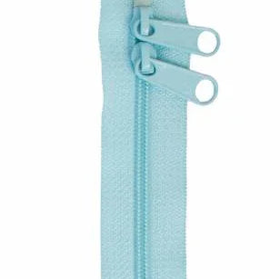 Handbag Zipper 30in Robin's Egg Blue - Happy Little Quilt Shop
