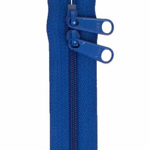 Handbag Zipper 30in - Blastoff Blue - Happy Little Quilt Shop