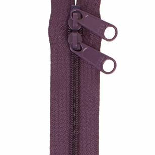 Handbag Zipper 30in Eggplant - Happy Little Quilt Shop