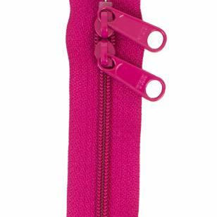 Handbag Zipper 30in Crazy Plum - Happy Little Quilt Shop