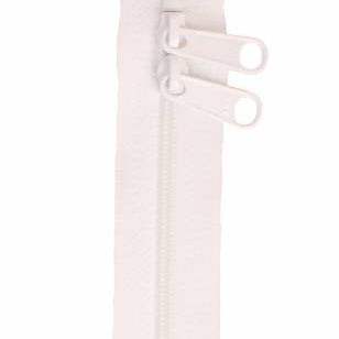 Handbag Zipper 40in White - Happy Little Quilt Shop