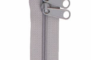 Handbag Zipper 40in Pewter - Happy Little Quilt Shop
