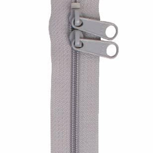 Handbag Zipper 40in Pewter - Happy Little Quilt Shop