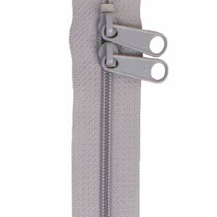 Handbag Zipper 40in Pewter - Happy Little Quilt Shop