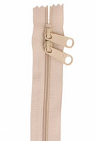 Handbag Zipper 40in Natural - Happy Little Quilt Shop