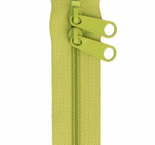 Handbag Zipper 40in Apple Green - Happy Little Quilt Shop