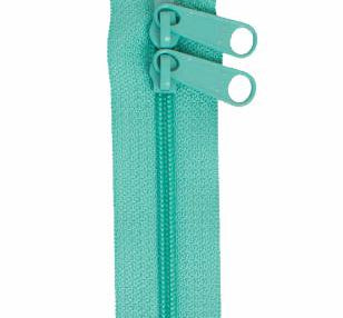 Handbag Zipper 40in Turquoise - Happy Little Quilt Shop